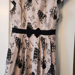 SOURPUSS LIZZIE DRESS KRAKEN'S REVENGE TAN----retired----04/13/2013  Size XXL